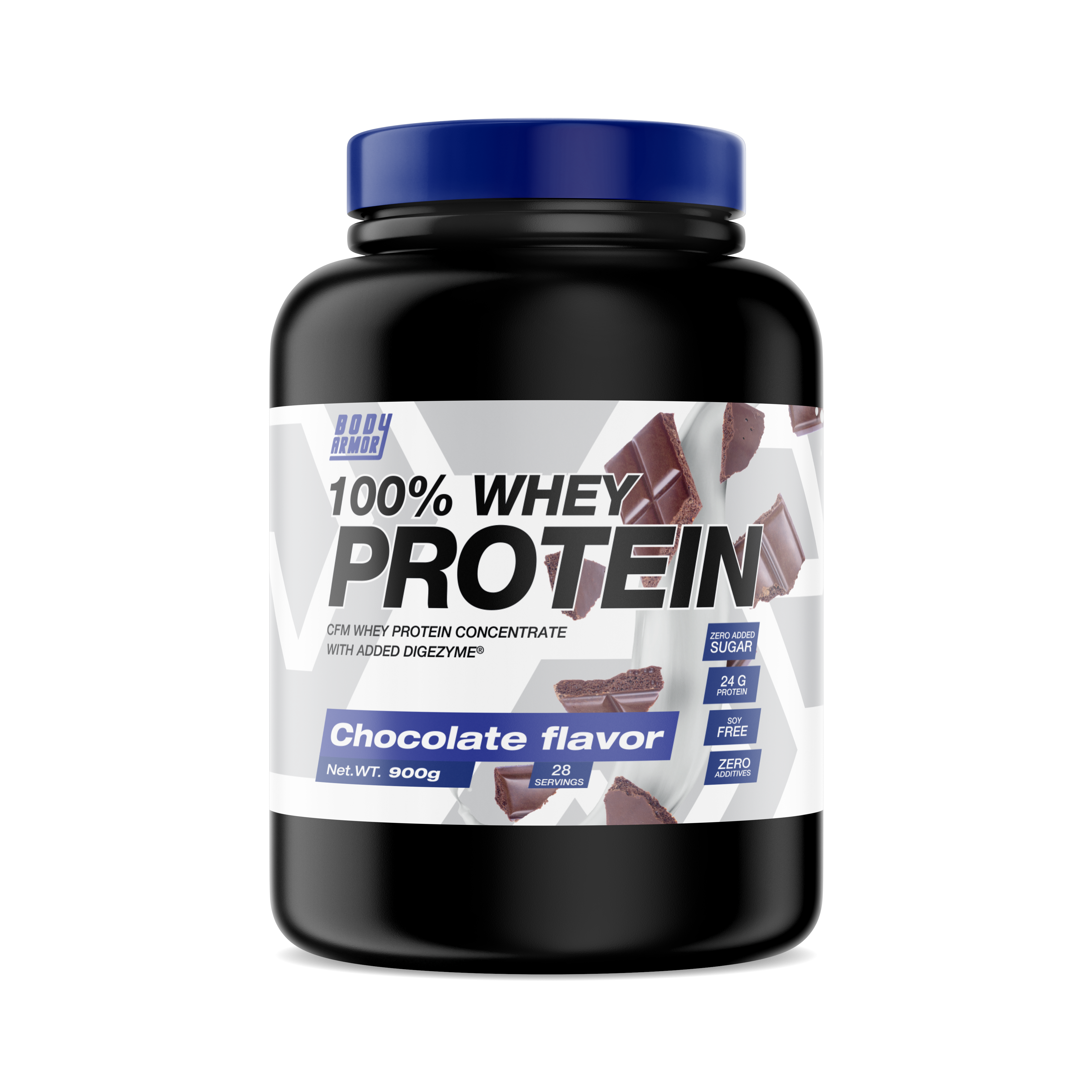 Body Armor Whey Protein 24g  | 28 Servings Indulge in Decadence with 100% Body Armor Whey Protein 24g  | 28 Servings Indulge in Decadence with 100%